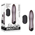 Evolved Travel-Gasm - Gray 9 cm USB Rechargeable Bullet with Travel Case - Hush Store Sydney 