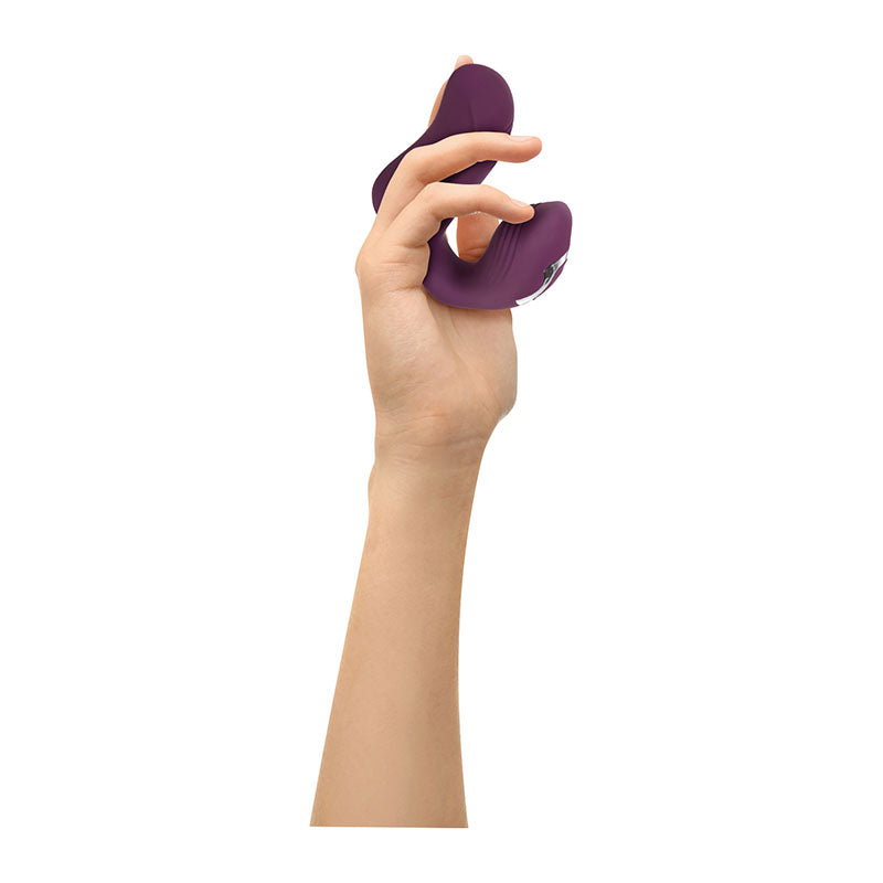 Evolved Helping Hand - Purple USB Rechargeable Dual Finger Stimulator - Hush Store Sydney 