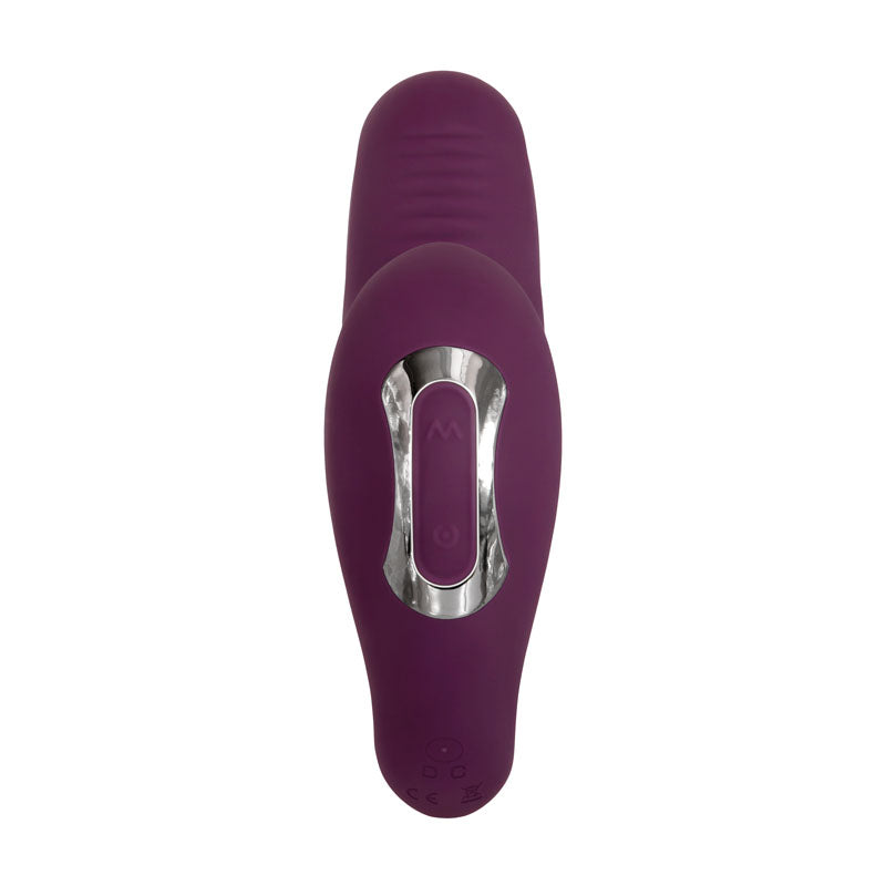 Evolved Helping Hand - Purple USB Rechargeable Dual Finger Stimulator - Hush Store Sydney 