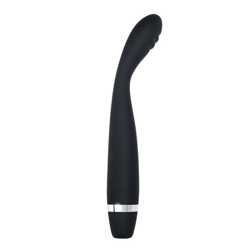 Evolved Skinny G - Black 17.8 cm USB Rechargeable Vibrator - Hush Store Sydney 