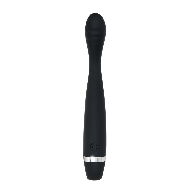 Evolved Skinny G - Black 17.8 cm USB Rechargeable Vibrator - Hush Store Sydney 