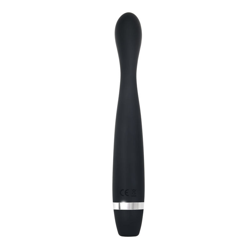 Evolved Skinny G - Black 17.8 cm USB Rechargeable Vibrator - Hush Store Sydney 