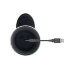 Evolved Skinny G - Black 17.8 cm USB Rechargeable Vibrator - Hush Store Sydney 