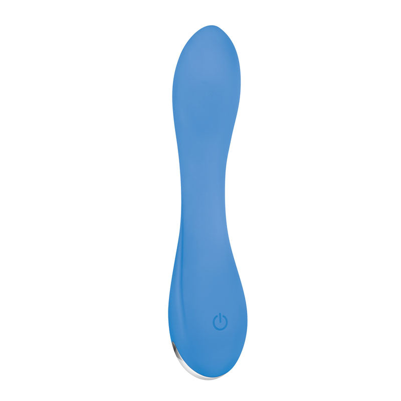 Evolved BLUE CRUSH - Blue 12 cm USB Rechargeable Mini Vibrator - Hush Store Sydney 