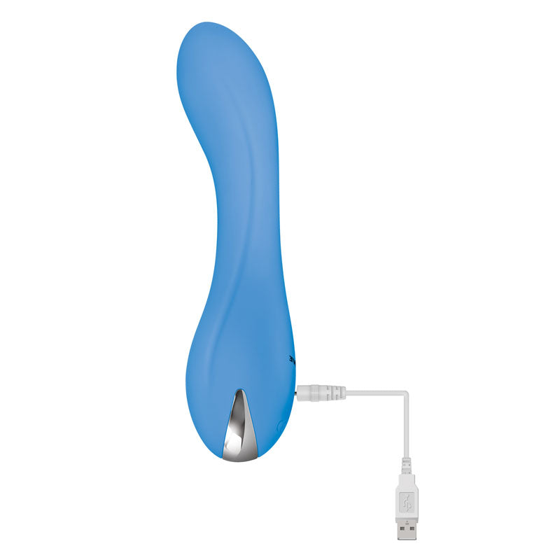 Evolved BLUE CRUSH - Blue 12 cm USB Rechargeable Mini Vibrator - Hush Store Sydney 
