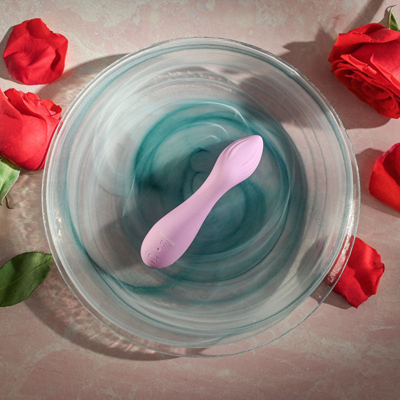 Evolved LILAC G - Lilac 11.5 cm USB Rechargeable Mini Vibrator - Hush Store Sydney 