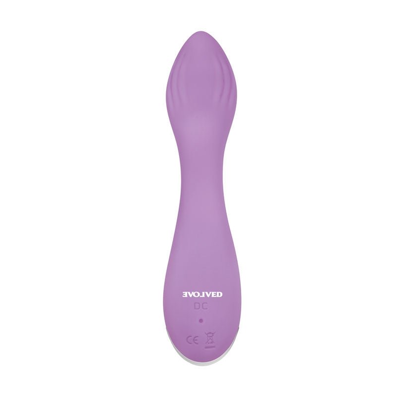 Evolved LILAC G - Lilac 11.5 cm USB Rechargeable Mini Vibrator - Hush Store Sydney 