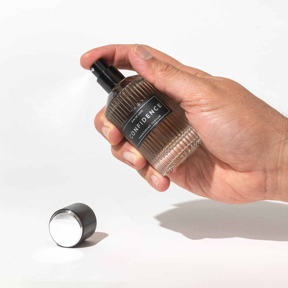 Eye Of Love Confidence Pheromone Cologne - 50 ml - Citrus Musk Scented Pheromone Cologne for Men to attract Women - 50 ml Spray - Hush Store Sydney 