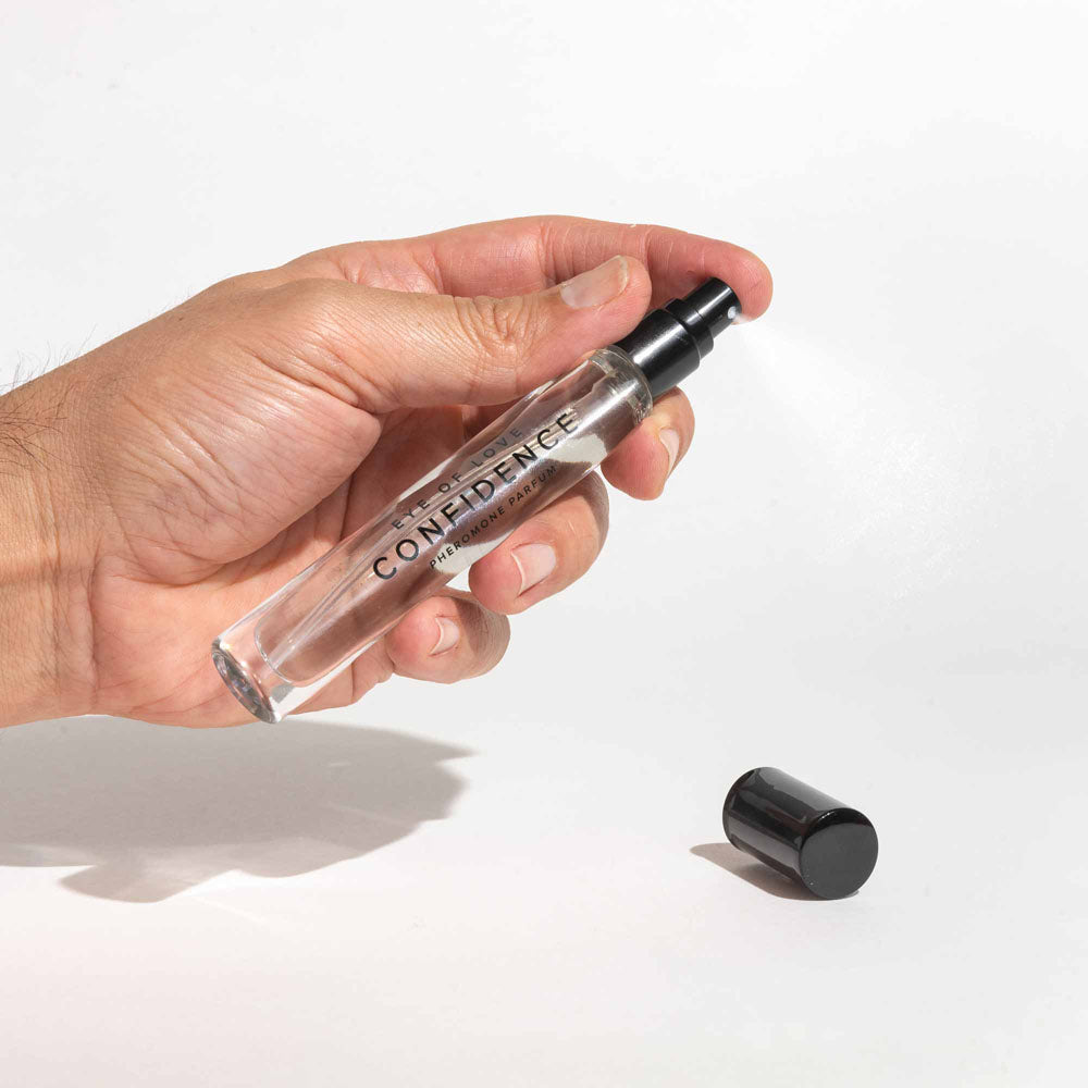 Eye Of Love Confidence Pheromone Cologne - 10 ml - Citrus Musk Scented Pheromone Cologne for Men to attract Women - 10 ml Spray - Hush Store Sydney 