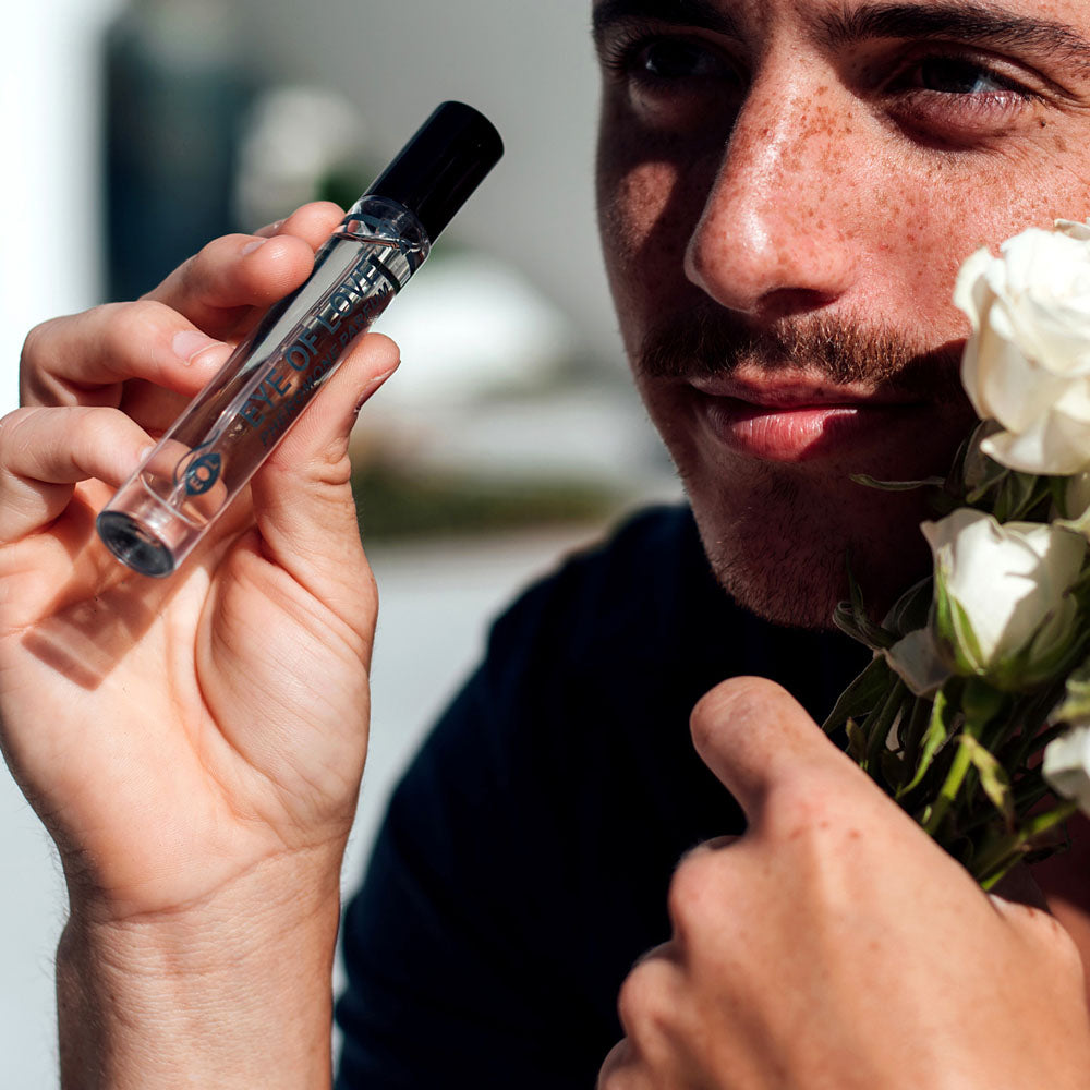 Eye Of Love Confidence Pheromone Cologne - 10 ml - Citrus Musk Scented Pheromone Cologne for Men to attract Women - 10 ml Spray - Hush Store Sydney 