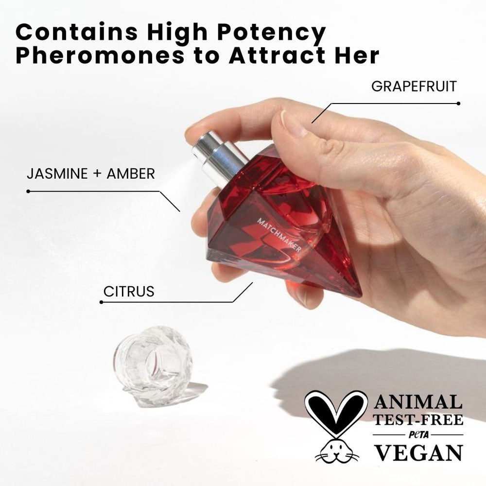 Eye of Love Matchmaker Red Diamond LGTBQ - 30 ml - Pheromone Parfum for Women to attract Women - 30 ml Spray - Hush Store Sydney 