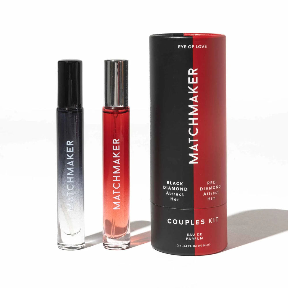 Eye of Love Matchmaker Couples Kit Pheromone Parfums - His and Hers Pheromone Parfum - 2 x 10ml Sprays - Hush Store Sydney 