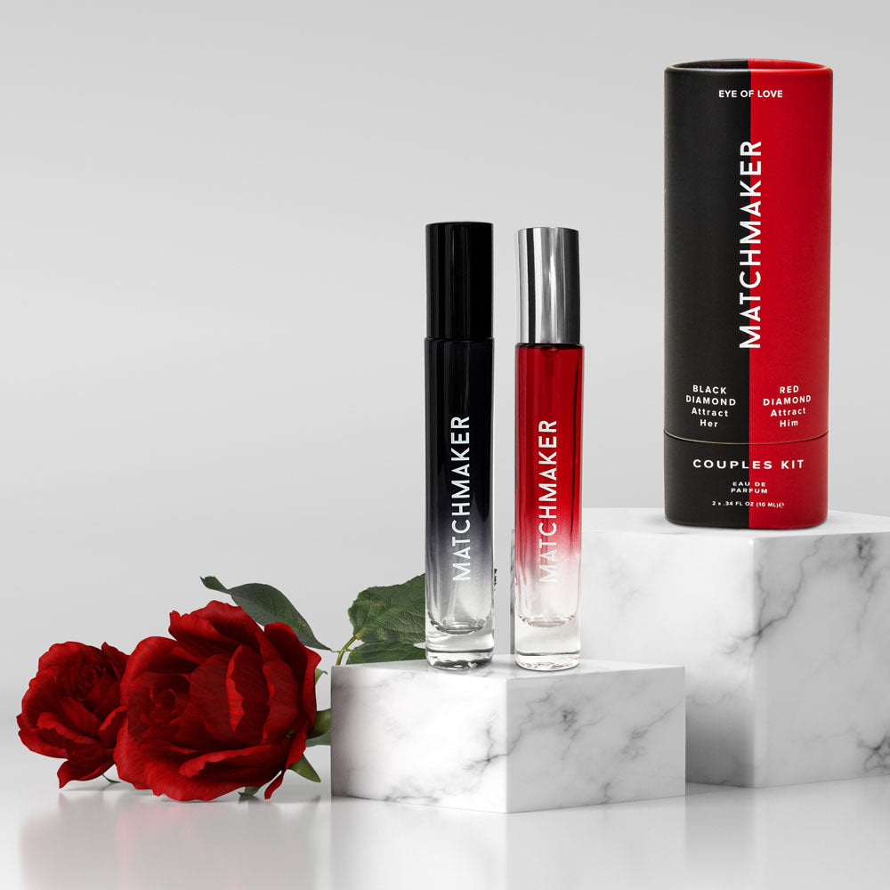 Eye of Love Matchmaker Couples Kit Pheromone Parfums - His and Hers Pheromone Parfum - 2 x 10ml Sprays - Hush Store Sydney 
