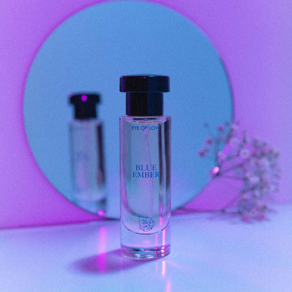 Eye Of Love Love In Bloom Blue Ember Pheromone Cologne - 30ml - Citrus & Cedar Scented Pheromone Cologne for Men to attract Women - 30 ml Spray - Hush Store Sydney 