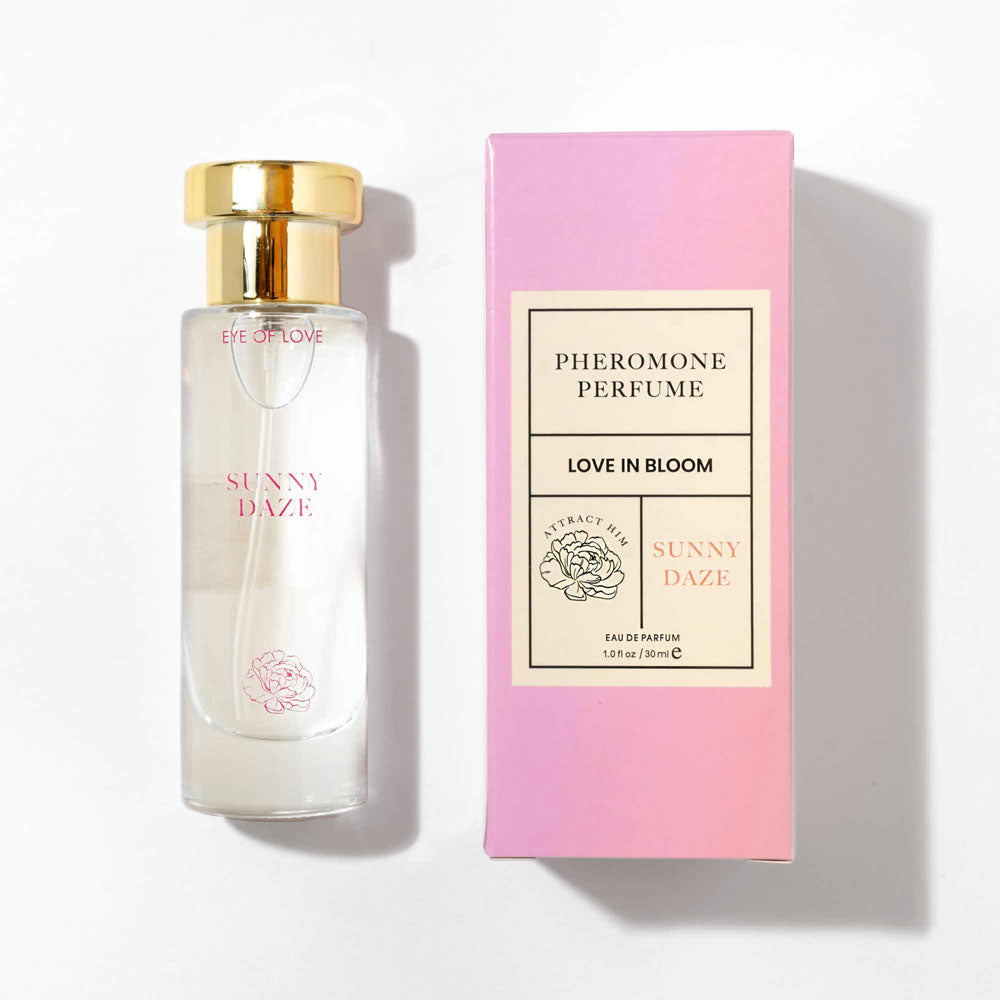 Eye Of Love Love In Bloom Sunny Daze Pheromone Perfume - 30ml - Floral & Citrus Scented Pheromone Parfum for Women to attract Men - 30 ml Spray - Hush Store Sydney 