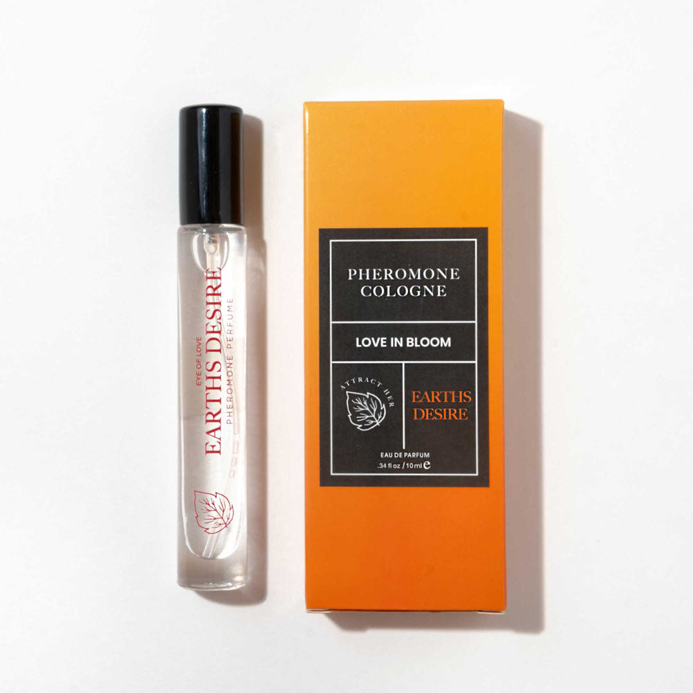 Eye Of Love Love In Bloom Earths Desire Pheromone Cologne - 10ml - Cypress & Bergamot Scented Pheromone Cologne for Men to attract Women - 10 ml Spray - Hush Store Sydney 