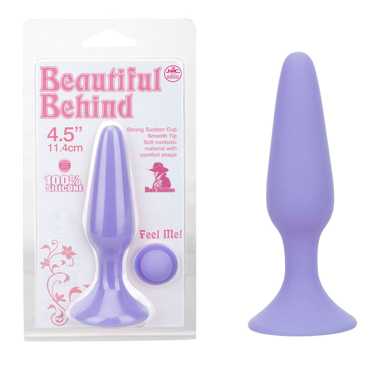 Beautiful Behind - Purple 11.5 cm Butt Plug - Hush Store Sydney 