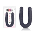 The Dixon - Black - Black 50 cm Silicone Double Dong - Hush Store Sydney 