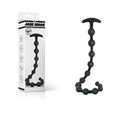 Arse Beads - Black 48 cm Silicone Anal Beads - Hush Store Sydney 