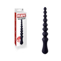 Beads Hunter - Black - Black 24.1 cm Anal Beads - Hush Store Sydney 