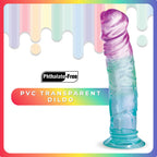 Jellido 18cm Dildo - Clear Coloured 18 cm Dildo - Hush Store Sydney 