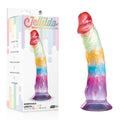 Jellido 16.5cm Dildo - Clear Coloured 16.5 cm Dildo - Hush Store Sydney 