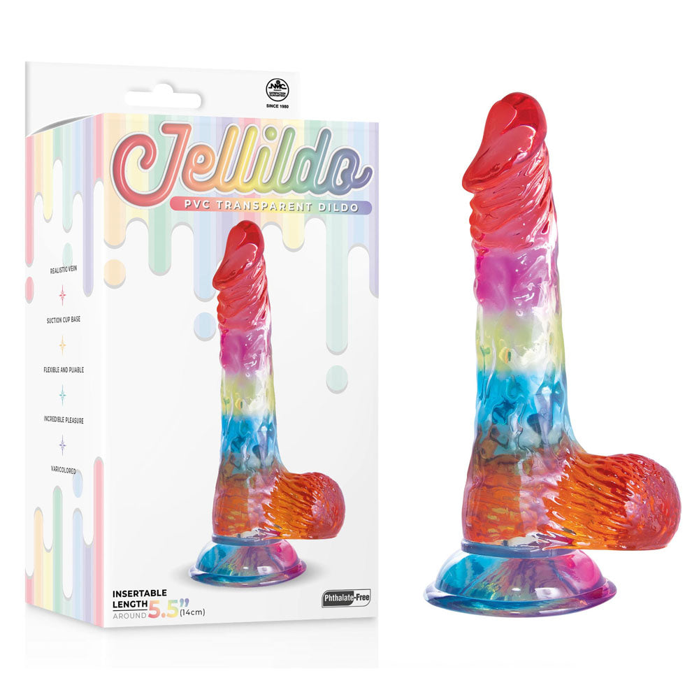 Jellido 14cm Dildo - Clear Coloured 14 cm Dildo - Hush Store Sydney 