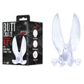 Butt Craze - Clear 16 cm Gaping Butt Plug - Hush Store Sydney 