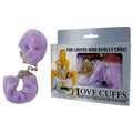 Love Cuffs - Purple Fluffy Skin Hand Cuffs - Hush Store Sydney 
