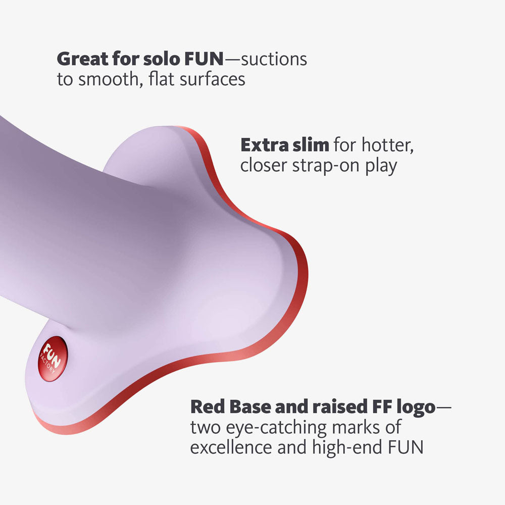 Fun Factory AMOR lavender - Lavender 14.6 cm Dildo - Hush Store Sydney 