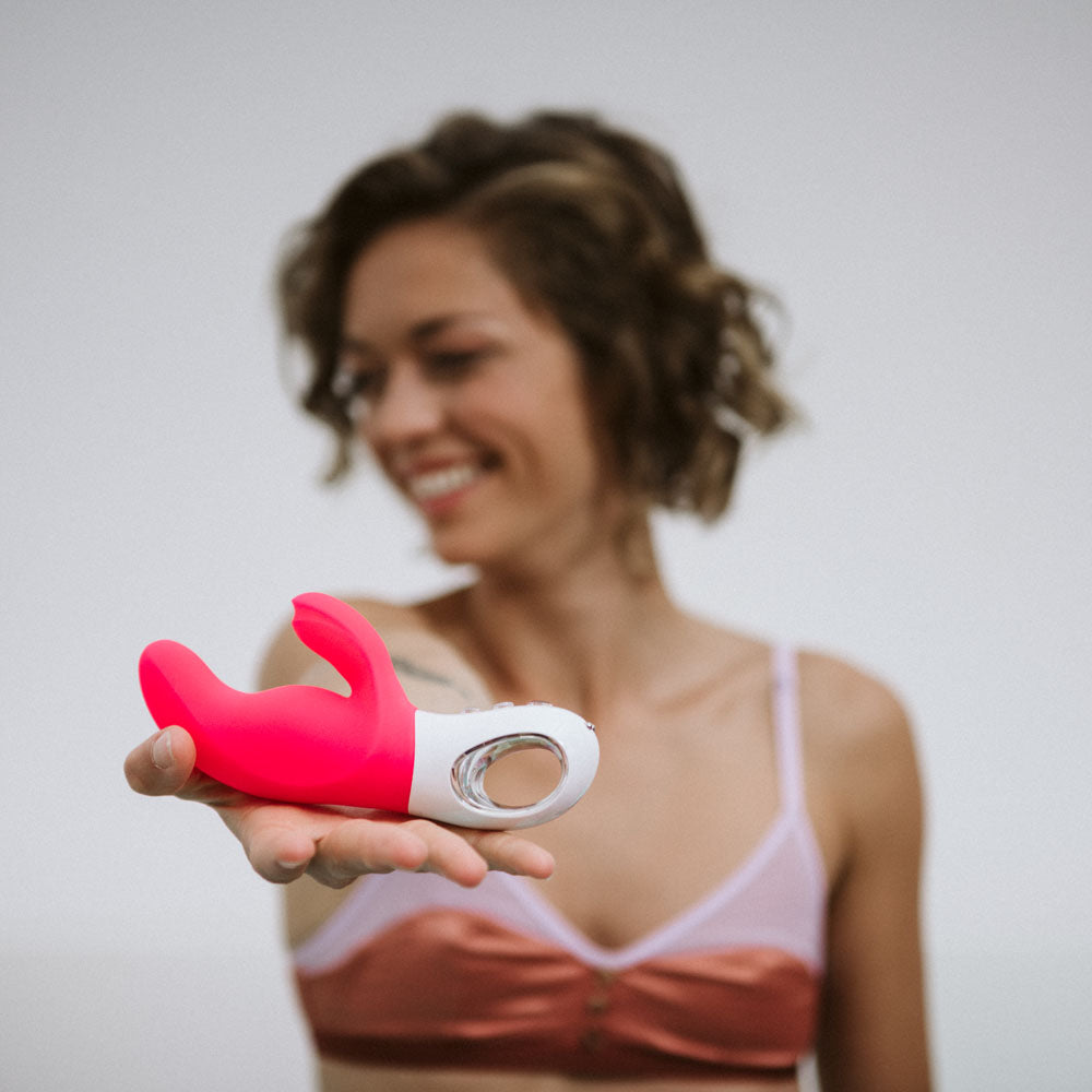 Fun Factory MISS BI pink - Pink 17 cm USB Rechargeable Rabbit Vibrator