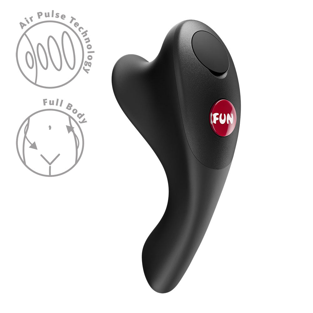 Fun Factory BE-ONE Black - Black USB-C Rechargeable Finger Stimulator - Hush Store Sydney 