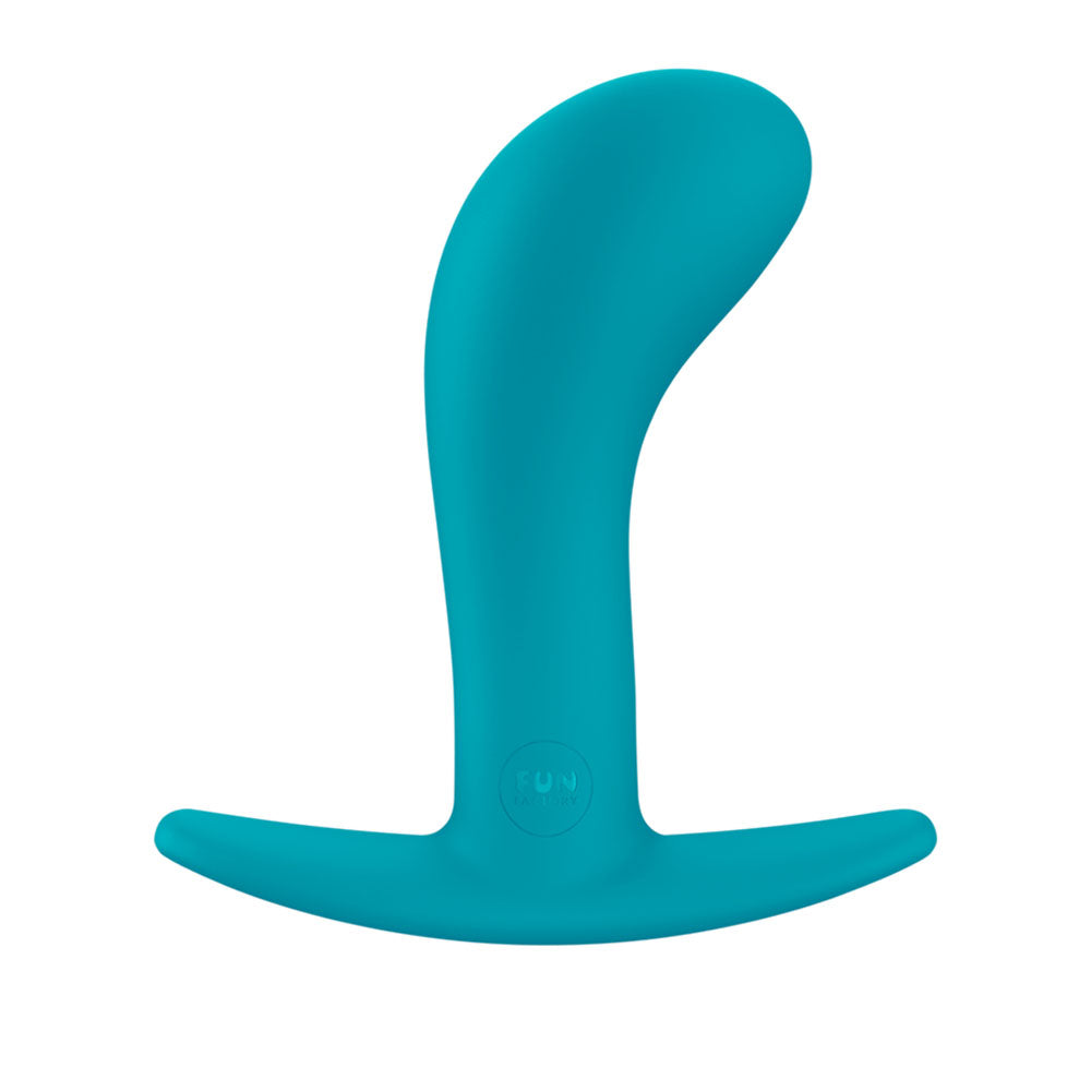 Fun Factory BOOTIE L Aquamarine - Aquamarine 10.9 cm Large Anal Plug