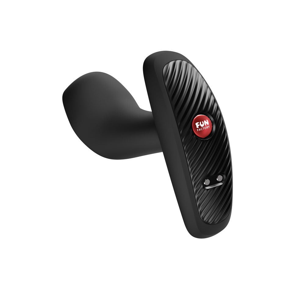 Fun Factory BOOTY VIBE Black - Black 9.7 cm USB-C Rechargeable Vibrating Anal Plug