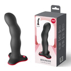 Fun Factory BOUNCER Black - Black 18 cm Dildo - Hush Store Sydney 
