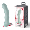 Fun Factory BOUNCER Light Green - Light Green 18 cm Dildo - Hush Store Sydney 