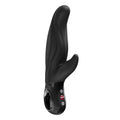 Fun Factory LADY BI Black - Black 21.8 cm USB-C Rechargeable Vibrator - Hush Store Sydney 
