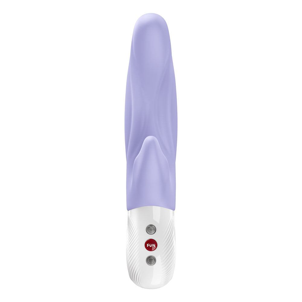 Fun Factory LADY BI Purple - Purple 21.8 cm USB-C Rechargeable Vibrator - Hush Store Sydney 