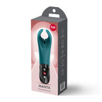 Fun Factory MANTA Bottle Green - Bottle Green USB-C Rechargeable Unisex Vibrator - Hush Store Sydney 