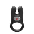 Fun Factory NOS Black - Black USB-C Rechargeable Vibrating Cock Ring - Hush Store Sydney 