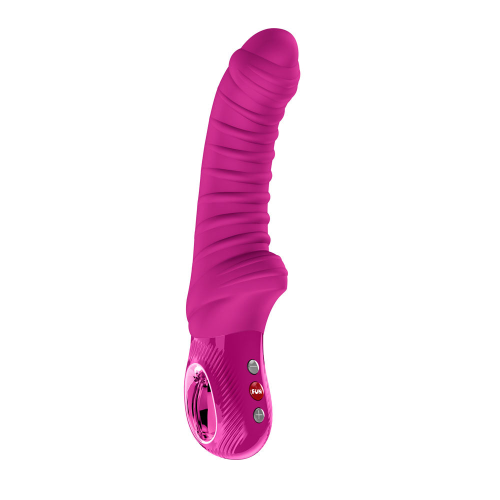 Fun Factory TIGER Magenta - Magenta 22.4 cm USB-C Rechargeable Vibrator - Hush Store Sydney 