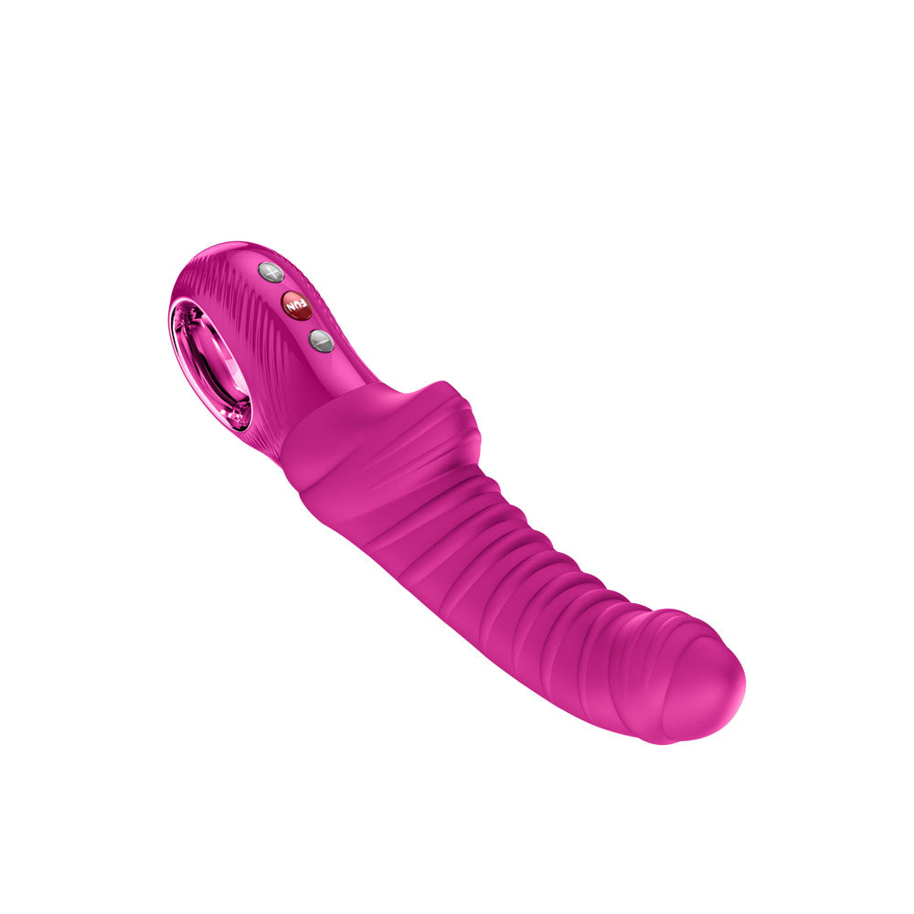 Fun Factory TIGER Magenta - Magenta 22.4 cm USB-C Rechargeable Vibrator - Hush Store Sydney 