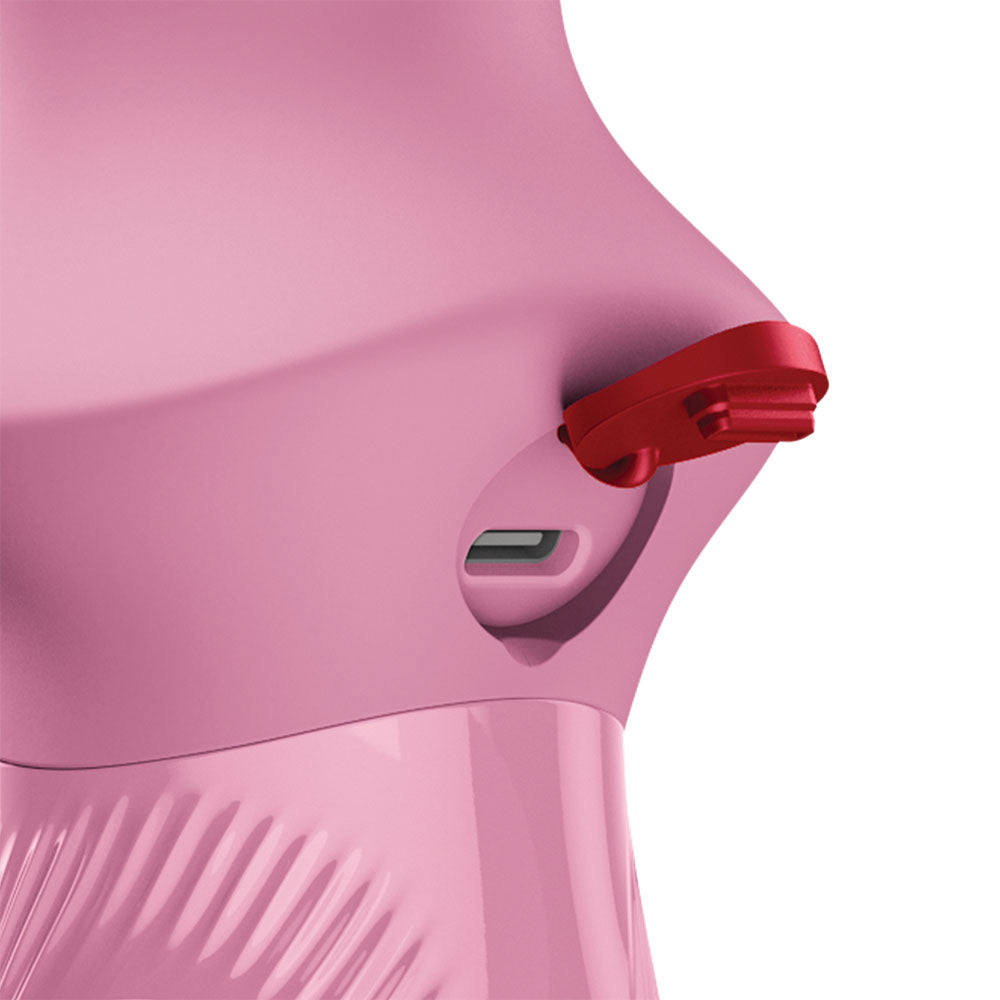 Fun Factory BI STRONIC CRAVE Rose - Rose USB-C Rechargeable Thrusting Vibrator - Hush Store Sydney 