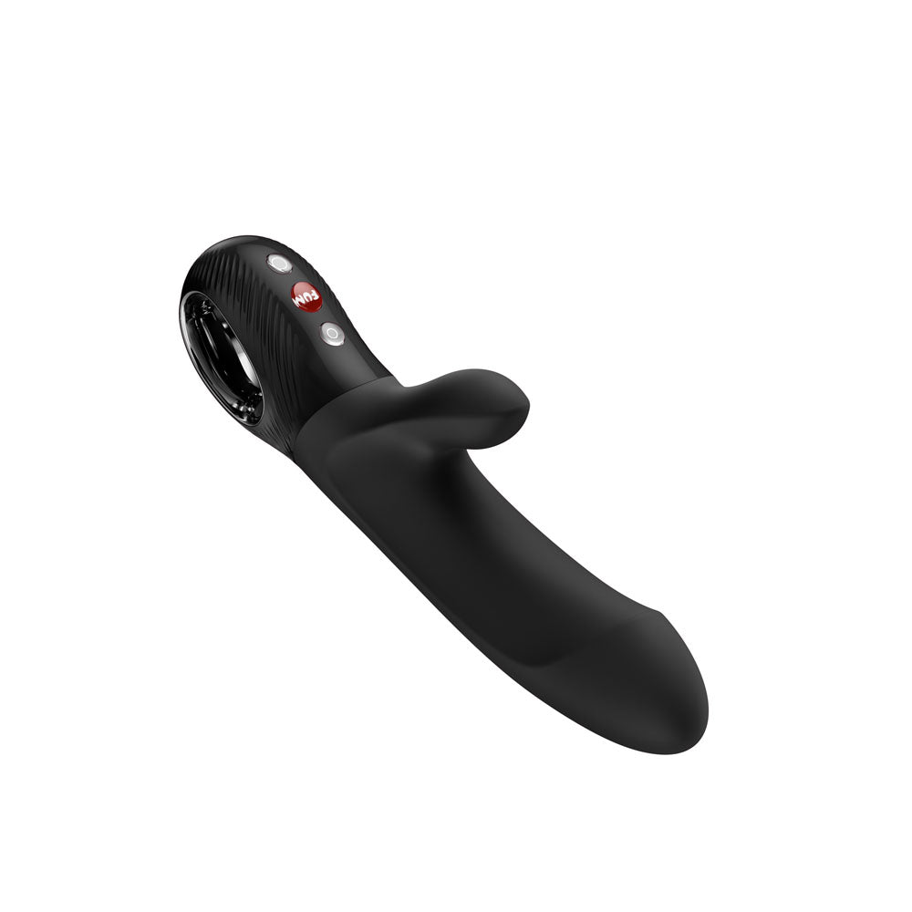 Fun Factory BI STRONIC EMBRACE Black - Black USB-C Rechargeable Thrusting Vibrator - Hush Store Sydney 