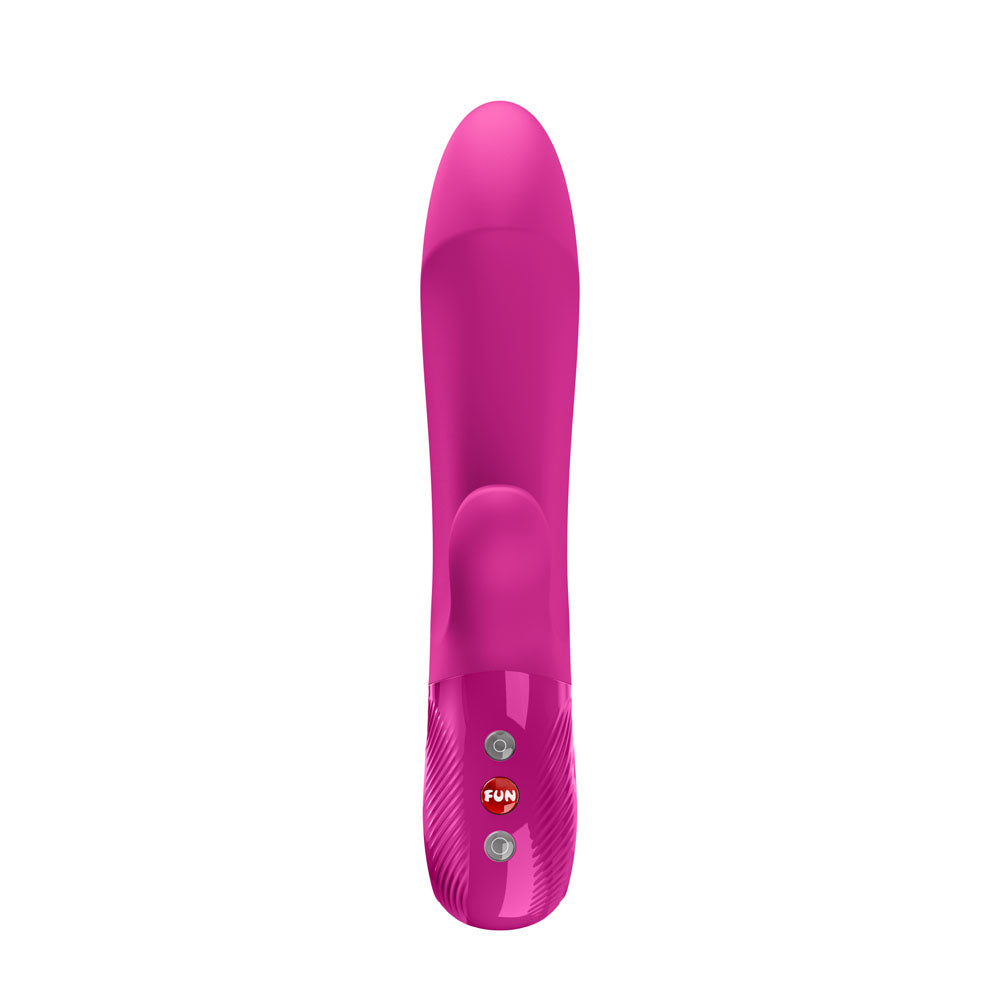 Fun Factory BI STRONIC EMBRACE Magenta - Magenta USB-C Rechargeable Thrusting Vibrator - Hush Store Sydney 