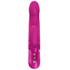 Fun Factory BI STRONIC IMMERSE Magenta - Magenta 22.1 cm USB-C Rechargeable Thrusting Vibrator - Hush Store Sydney 