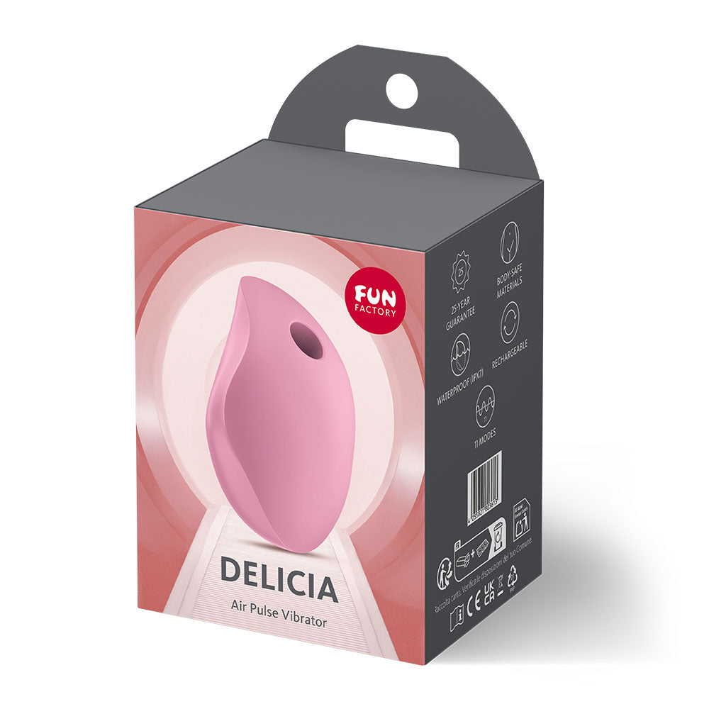 Fun Factory Delicia Rose USB Rechargeable Air Pulse Stimulator