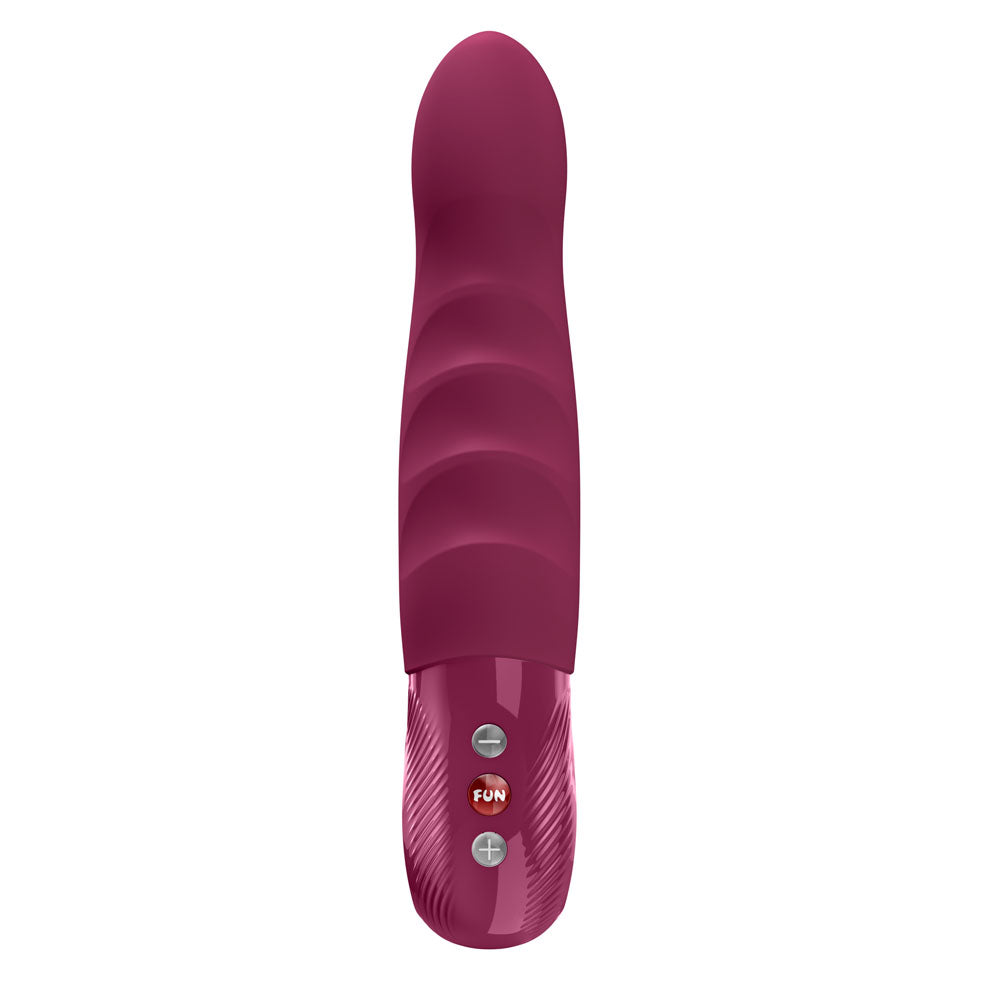 Fun Factory STRONIC DEEP Wine Red - Wine Red 20.8 cm USB-C Rechargeable Vibrator - Hush Store Sydney 