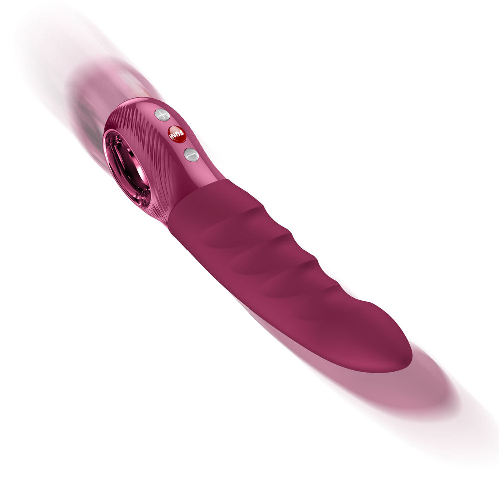 Fun Factory STRONIC DEEP Wine Red - Wine Red 20.8 cm USB-C Rechargeable Vibrator - Hush Store Sydney 