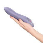 Fun Factory Stronic Flow Light Violet USB Rechargeable Thrusting Vibrator